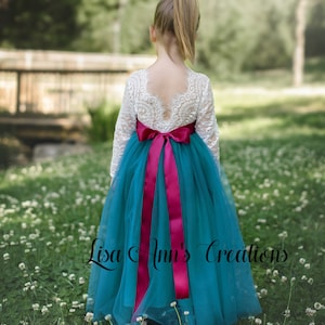 Pink and teal dress sales