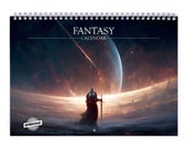 Fantasy 2026 Wall Calendar 
