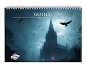 Gothic 2026 Wall Calendar 