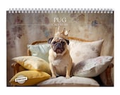 Pug 2026 Wall Calendar 
