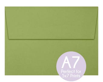 pastel canary a7 5x7 envelopes 5x7 invitation envelopes etsy