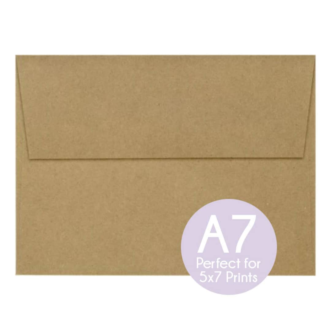 10pcs per pack wedding envelopes 5x7 5R