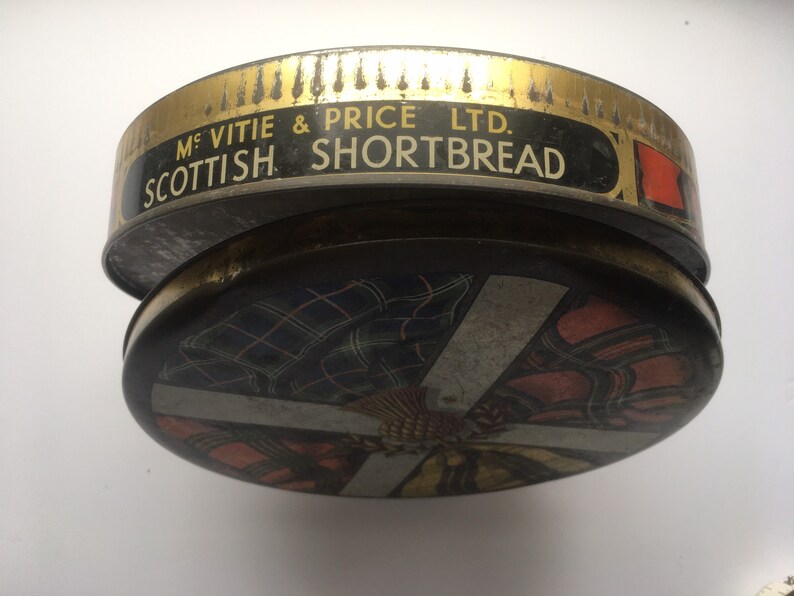 Vintage McVitie and Price Shortbread Tin