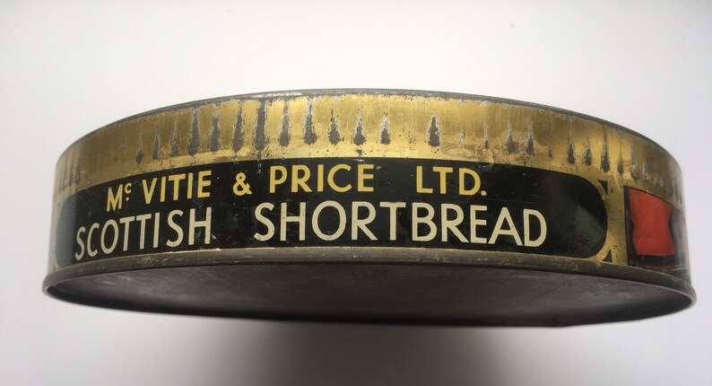 Vintage McVitie and Price Shortbread Tin