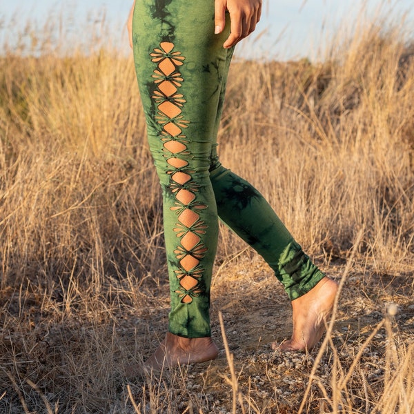 Floral Steampunk Print Pattern Women Leggings