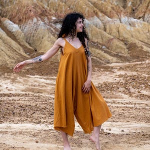 Fairy Cotton Jumpsuit, Bohemian Overall, Woman Onesie, Festival Jumpsuit, Romper, Loose Fit Jumpsuit, Tribal Jumpsuit, Nomadic Pixie Goa