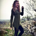 Elven Pixie Top: Long Sleeve Asymmetric Hem, Boho Festival Clothing product logo
