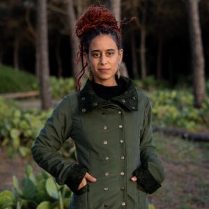 Victorian Steampunk Coat with Fairy-Inspired Design – Unique Alternative Outerwear image 11