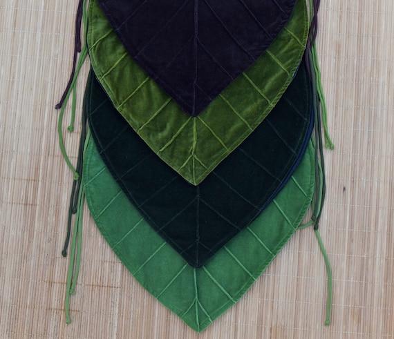 【elfelfelf archives】24fw FAIRY STUD SKIRT Fairy Pixie Leaf Skirt, Forest Skirt, Faerie Skirt, Elf