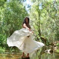 Cotton Flamenco Skirt: Bohemian Dance Maxi Skirt product logo