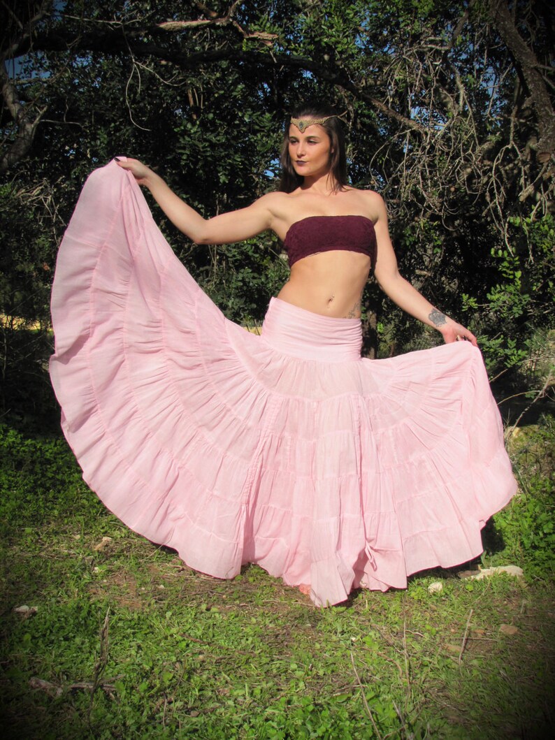 long spanish skirt