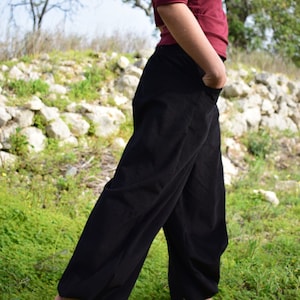 Corduroy Trousers, High Waist Pants, Harem Pants, Yoga Trousers, Aladdin Trousers, Afghan Trousers, Baggy Pants, Bohemian Pants image 7