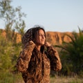 Boho Hooded Jacket – Fall Winter Zip Coat With Fleece Lining, Elven Fairy Hoodie product logo