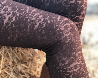Sexy Lace Leggings, Fairy Festival Style