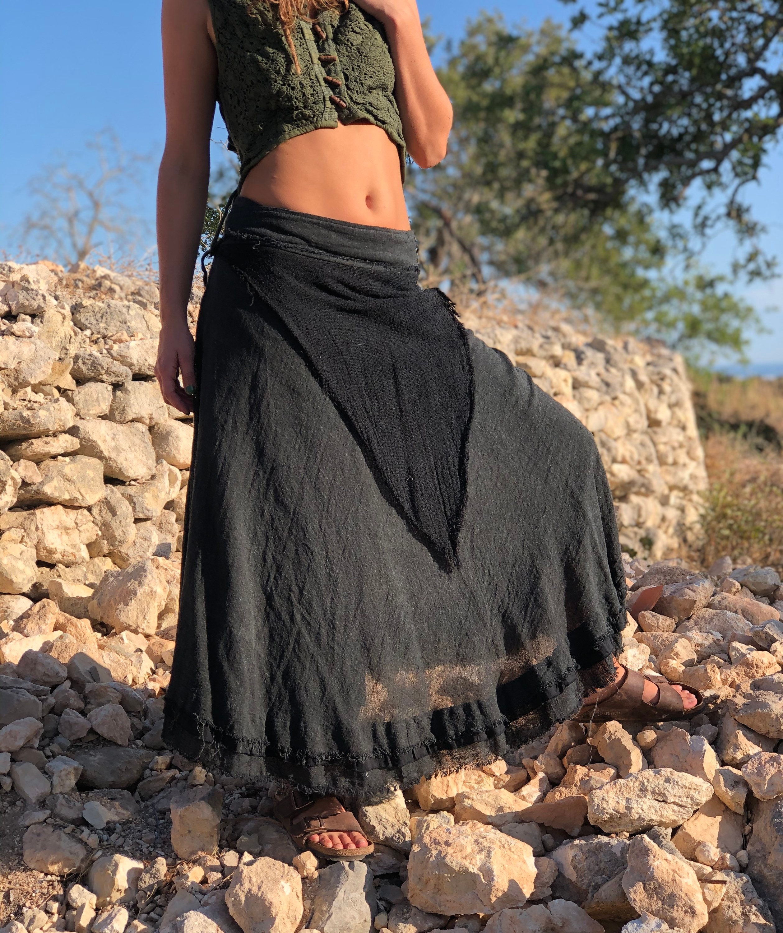 Layered Gypsy Skirt Etsy Ireland