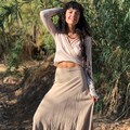 Cotton Boho Wrap Top, Women Wrap Blouse, Convertible Top, Bohemian Blouse, Knotted Top, Long Sleeves, Gypsy Top product logo