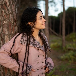 Victorian Steampunk Coat with Fairy-Inspired Design – Unique Alternative Outerwear image 8