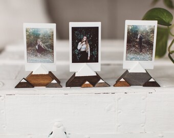 Mountain Wooden Photo Holders - Wanderlust + Adventure Gift