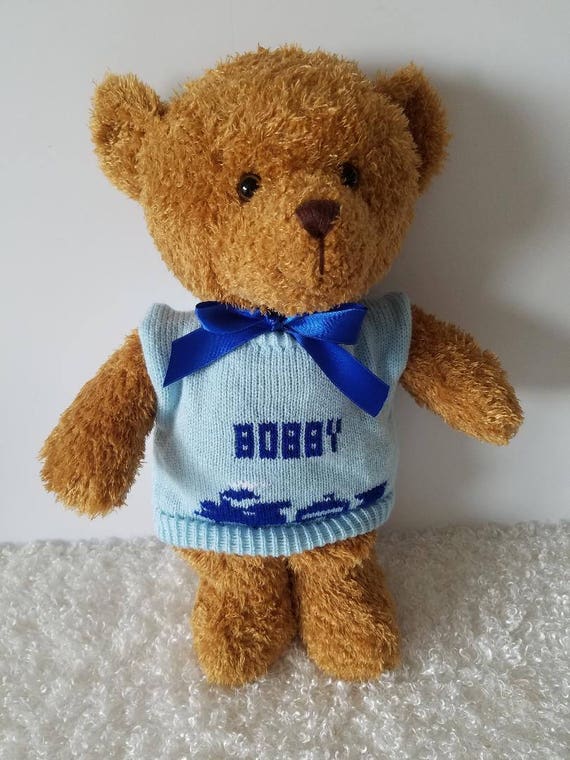 personalized teddy bear for baby boy