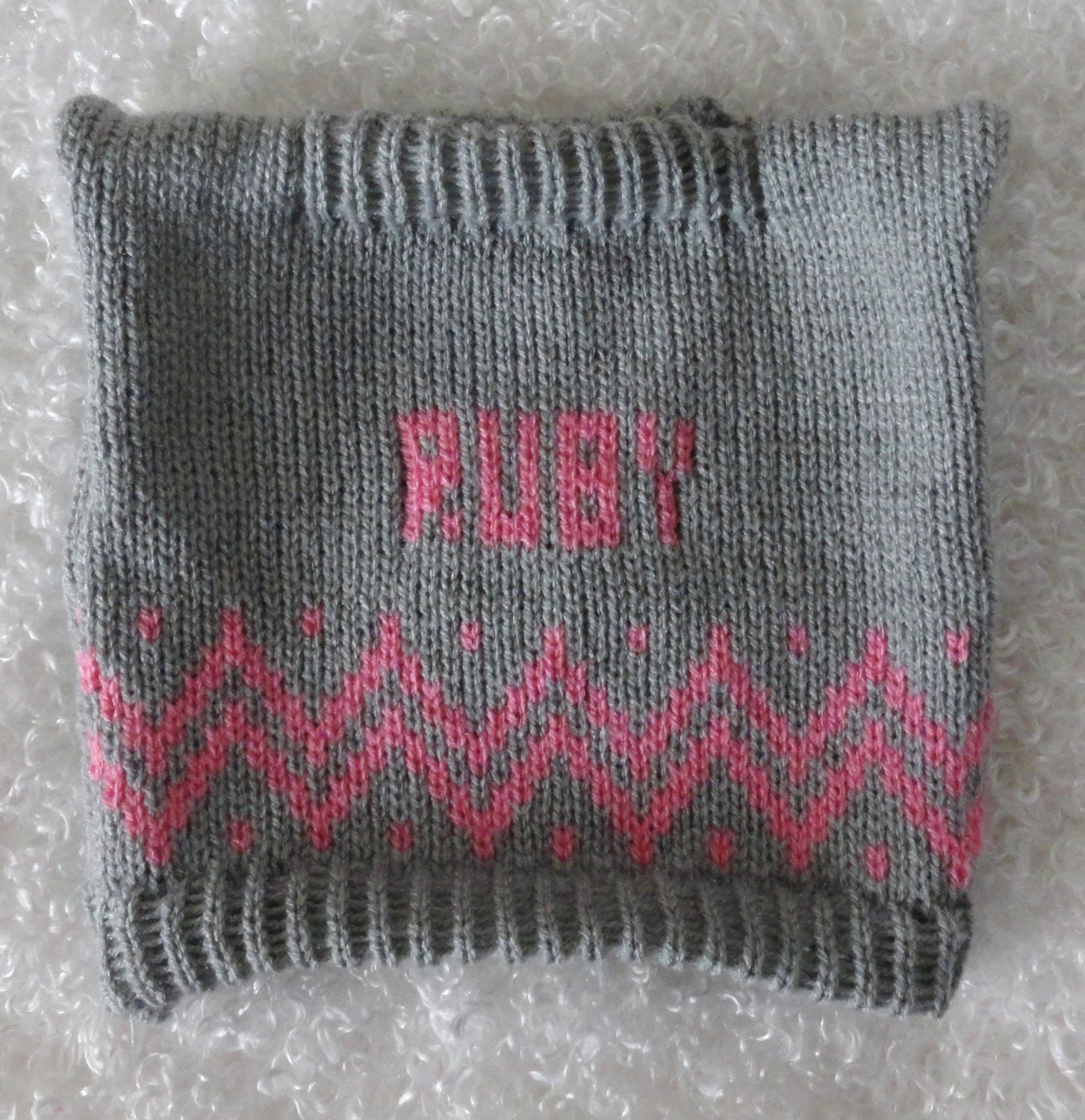 Personalized Dog Sweater Knit Chevron Dog Sweater Cute Dog Etsy