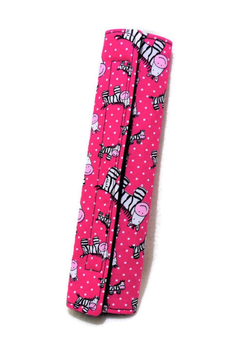 Pink Zebra Design Car Seat Belt Cover/ Car Strap Cover Etsy