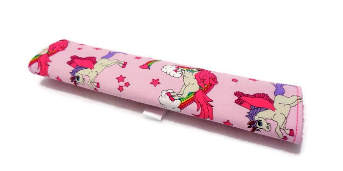 Strawberry Pink Car Seat Belt Cover 7''x12.6'' (Pack of 2)