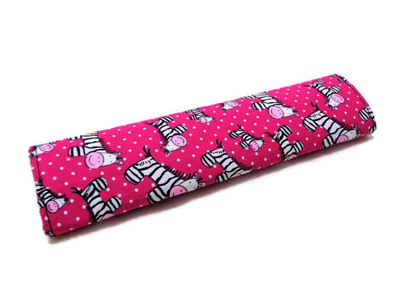 Pink Zebra Design Car Seat Belt Cover/ Car Strap Cover Etsy