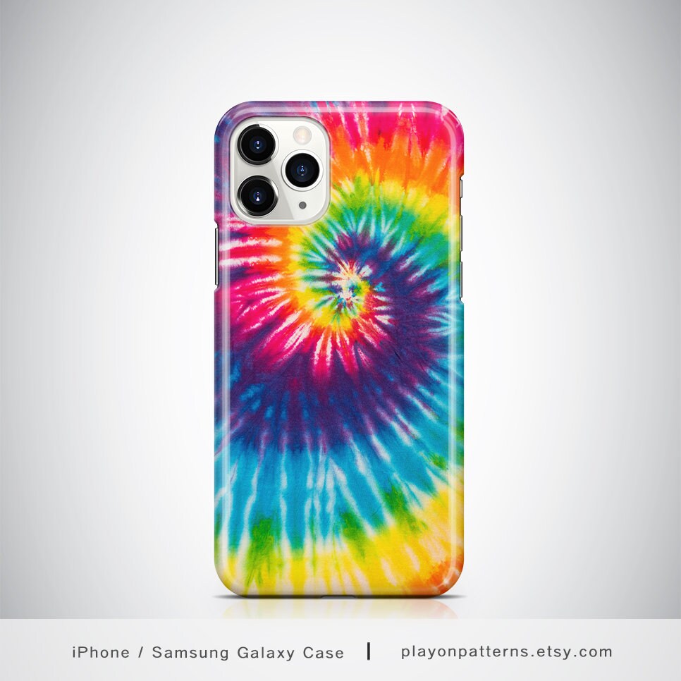 Tye Die, iPhone X Case, iPhone 8 Plus, Shockproof Case, Tie Dye Case,…