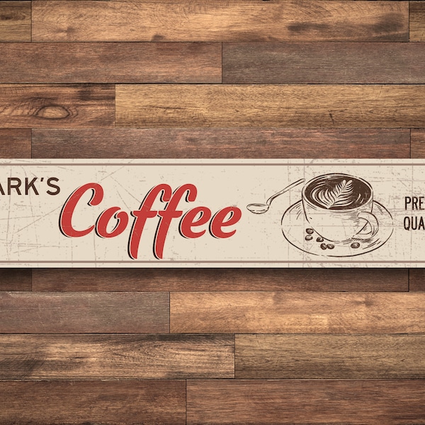 Coffee Shop Sign Etsy