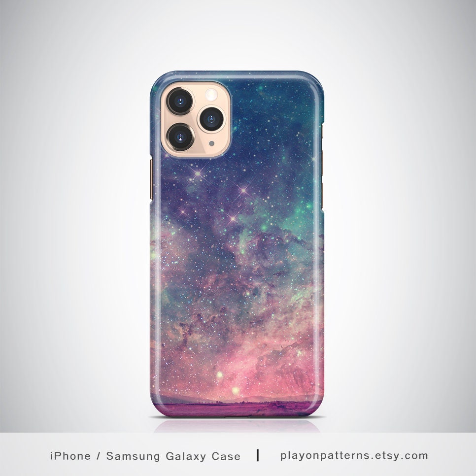 Iphone 8 Case Iphone 12 Case Space Galaxy Art Iphone X Etsy