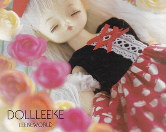 1/6 YoSD BJD Doll Snow White theme Dolly Lolita Dress armers and socks set pdf Scaled E PATTERN in Japanese and Pieces Titles in English