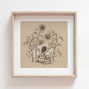 Fine Art Print | &quot;A Rotten Mourning&quot; |  10&quot; x 10&quot;