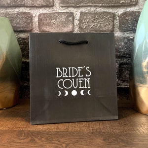 Bride's Coven Gift Bags | Bridal Party Gift Bags | Wedding Party Gift Bags | Personalized Gift Bags