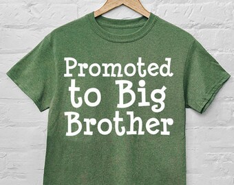 Promoted to Big Brother Iron On Decal