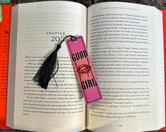 Good Girl Metal Bookmark | Smut Bookmark | Romance Readers | Dark Romance | Adult Humor