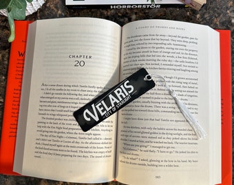Marque-page en métal Velaris | Cité des étoiles | Cadeau pour les lecteurs | ACOTAR