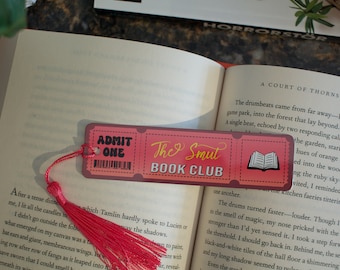 Book Tropes Book Club Metal Bookmark - Smut | Gifts for Readers