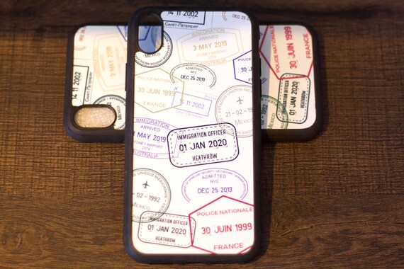 Passport Stamp Phone Case | Travel Phone Case | Wanderlust Phone Case -  Etsy sterreich