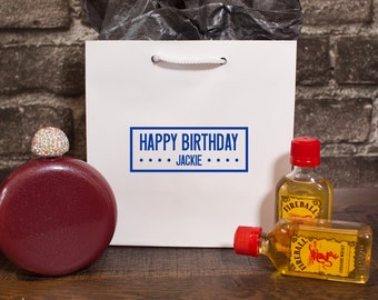 Happy Birthday Gift Bag - Dots | Personalized Gift Bags