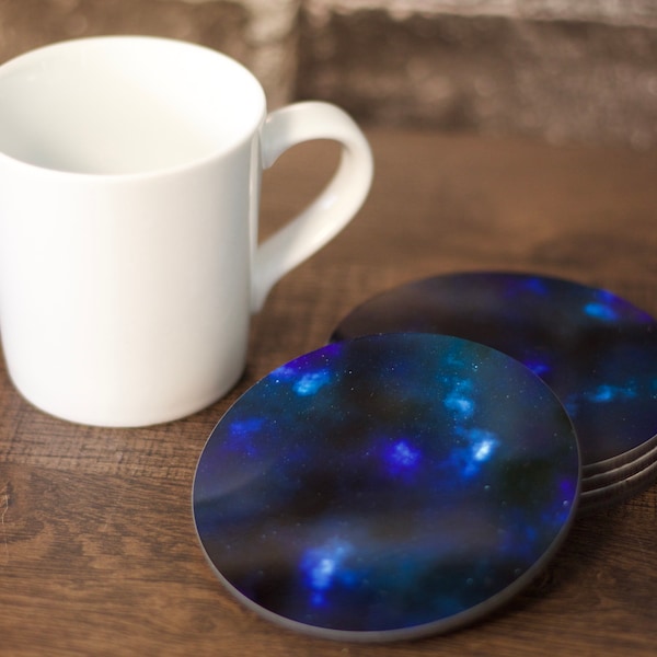 Galaxy Coaster Set | Night Sky Coasters - Set of 5