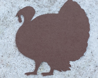 Turkey Card Stock Cut Outs | Die Cut | Kids Crafts | School Crafts | Thanksgiving Decor