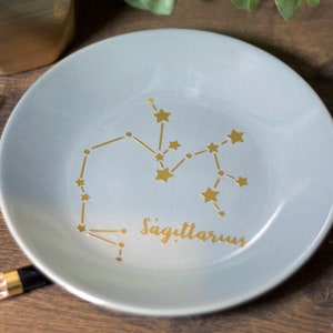 Zodiac Sign Trinket / Ring Dish - Large