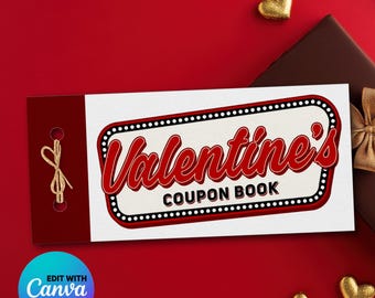 Valentine's Coupon Book: Romantic DIY Gift (Instant Download)