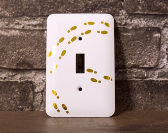 Footprints Light Switch Cover