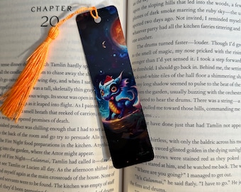 Dragon Bookmark | Bookmark for Kids | Fantasy Bookmark