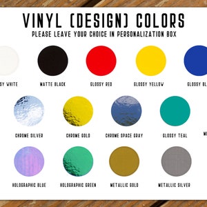 Pode incluir: Um gr&aacute;fico que mostra 16 cores de vinil diferentes para projetos de design. As cores incluem branco brilhante, preto fosco, vermelho brilhante, amarelo brilhante, azul brilhante, ouro rosa cromado, prata cromado, ouro cromado, cinza espacial cromado, azul turquesa brilhante, champanhe met&aacute;lico, rosa hologr&aacute;fico, azul hologr&aacute;fico, verde hologr&aacute;fico, ouro met&aacute;lico, prata met&aacute;lica e bronze met&aacute;lico.