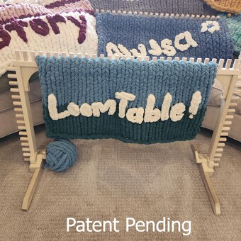 64" - #7 Chunky Blanket Loom™ - 42 Pegs - Over 100 Tutorial Videos Included