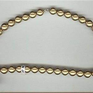 ヴィンテージ 日本製 ゴールド アクリル パール 18 インチ 先端セクション Z601 1 個