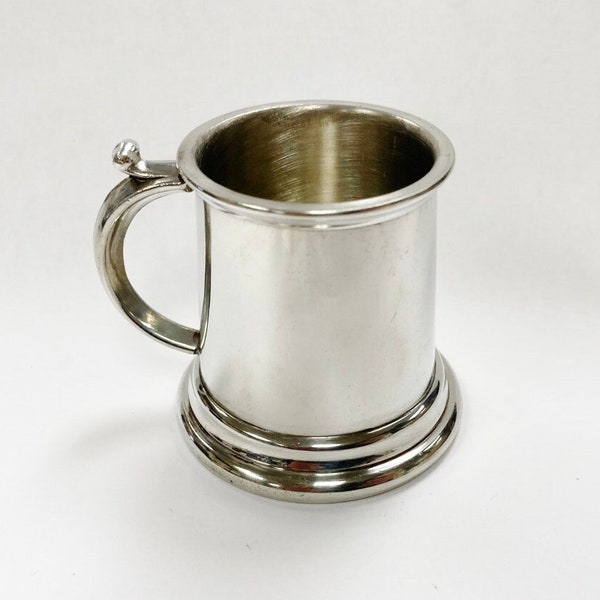 Vintage Pewter Made in England Fine English Mini Shot Stein (New - Never Used Condition) F47