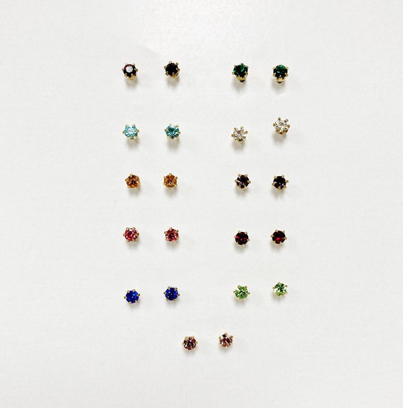 Star Stud Earring Set with Steel Posts and Rhinestone Center Pack of 6 Pair Star Stud Earring Set with Steel Posts and Rhinestone Center Pack of 6 Pair